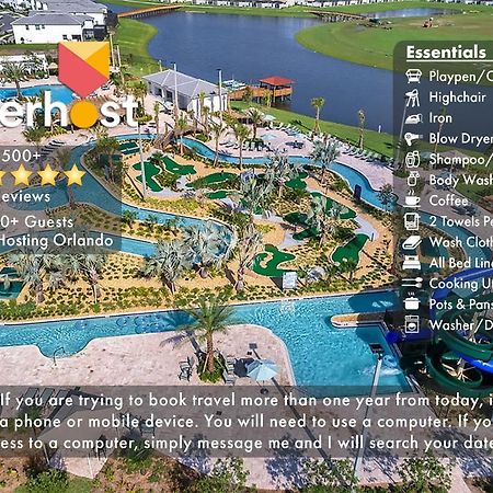 C - New 4 Bedroom Home - 5 Miles To Disney - Free Water Park - Private Pool Kissimmee Kültér fotó