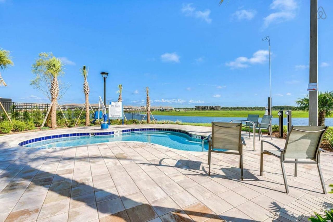 C - New 4 Bedroom Home - 5 Miles To Disney - Free Water Park - Private Pool Kissimmee Kültér fotó