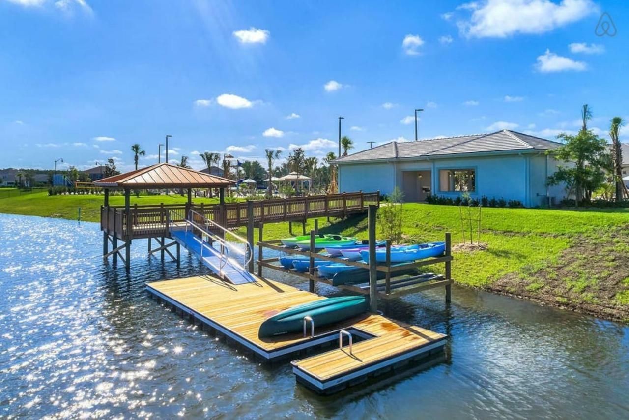 C - New 4 Bedroom Home - 5 Miles To Disney - Free Water Park - Private Pool Kissimmee Kültér fotó