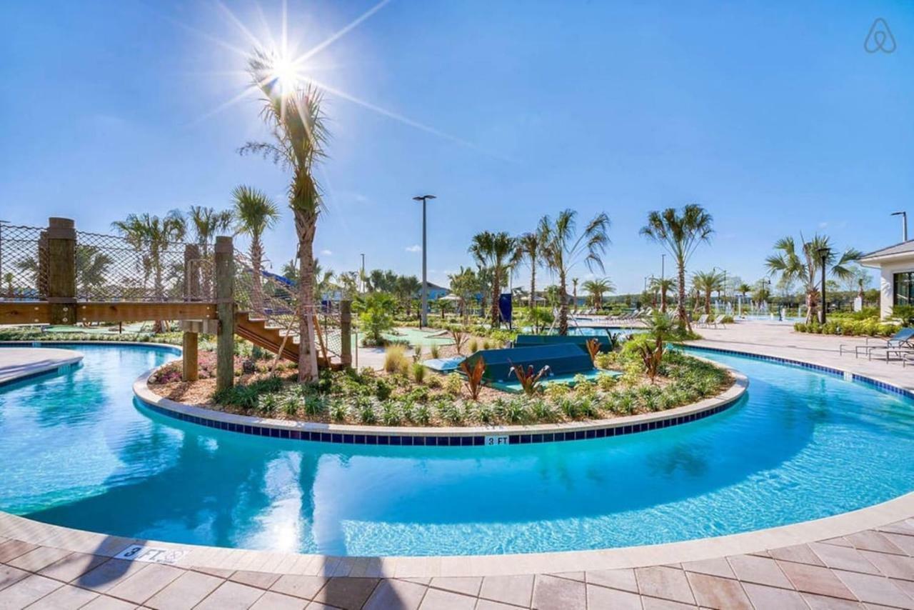 C - New 4 Bedroom Home - 5 Miles To Disney - Free Water Park - Private Pool Kissimmee Kültér fotó