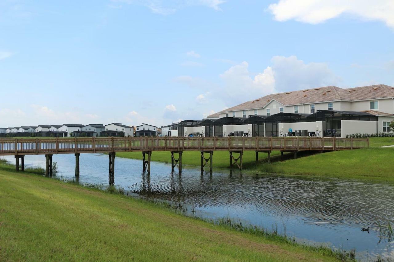 C - New 4 Bedroom Home - 5 Miles To Disney - Free Water Park - Private Pool Kissimmee Kültér fotó