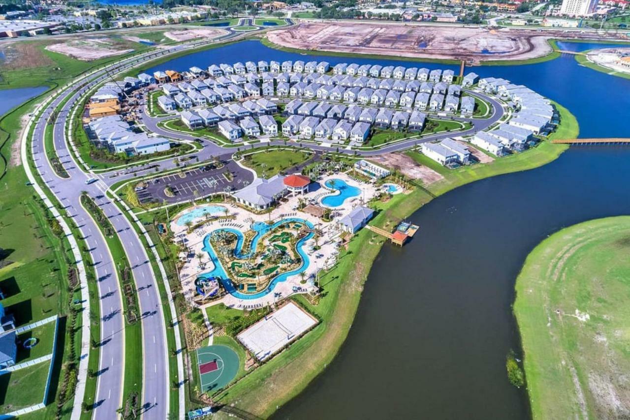 C - New 4 Bedroom Home - 5 Miles To Disney - Free Water Park - Private Pool Kissimmee Kültér fotó