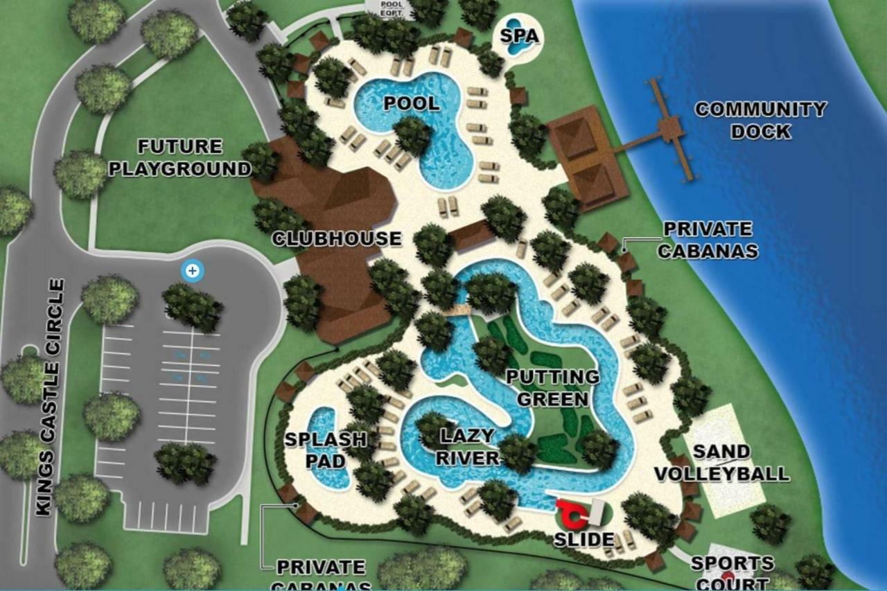 C - New 4 Bedroom Home - 5 Miles To Disney - Free Water Park - Private Pool Kissimmee Kültér fotó