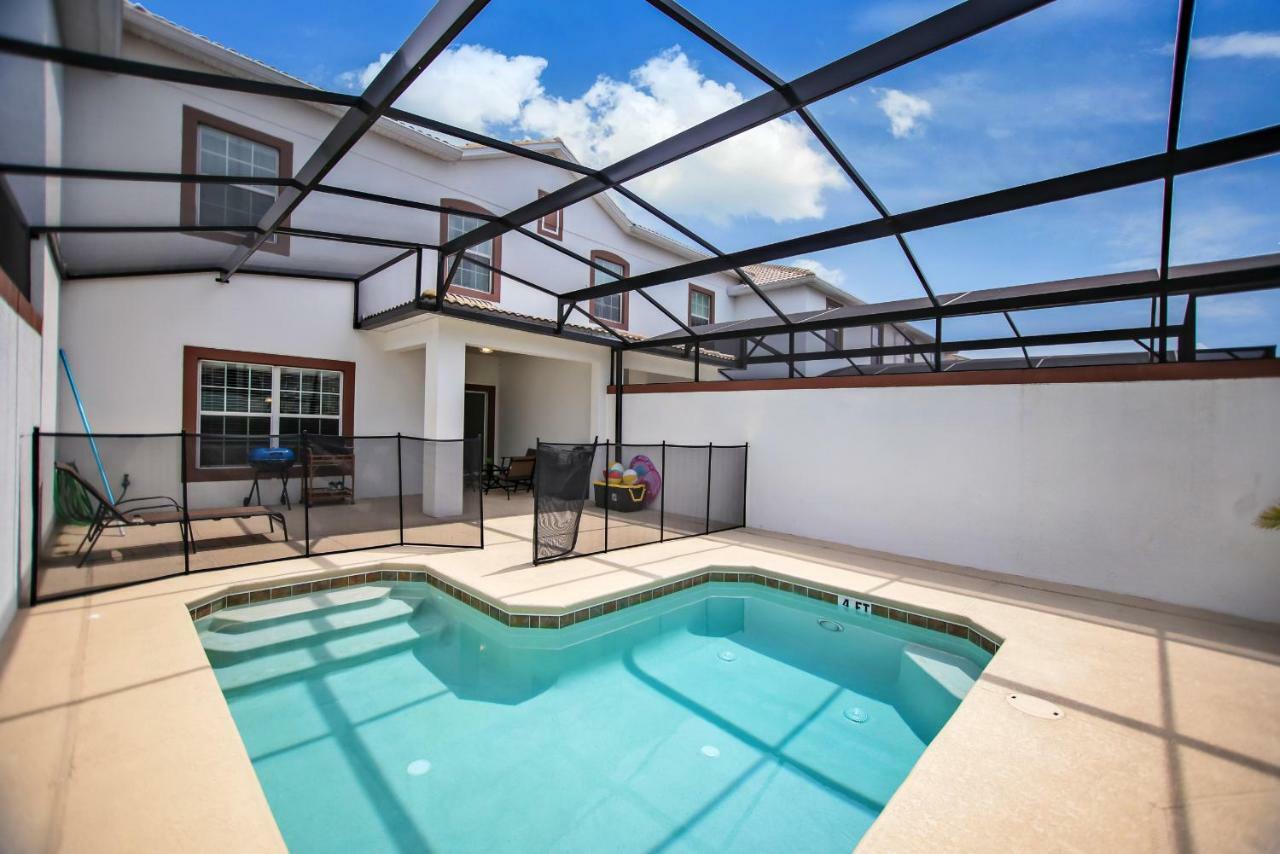 C - New 4 Bedroom Home - 5 Miles To Disney - Free Water Park - Private Pool Kissimmee Kültér fotó
