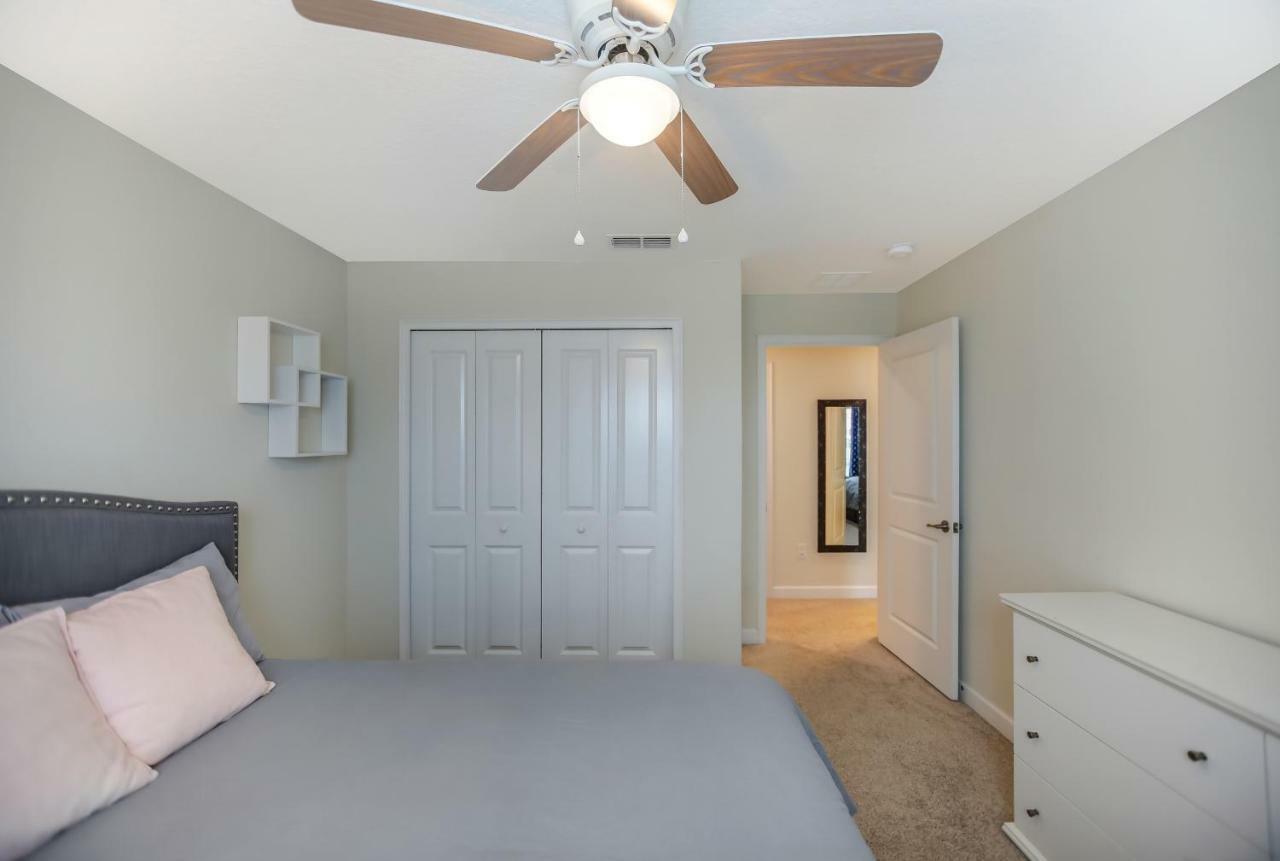 C - New 4 Bedroom Home - 5 Miles To Disney - Free Water Park - Private Pool Kissimmee Kültér fotó