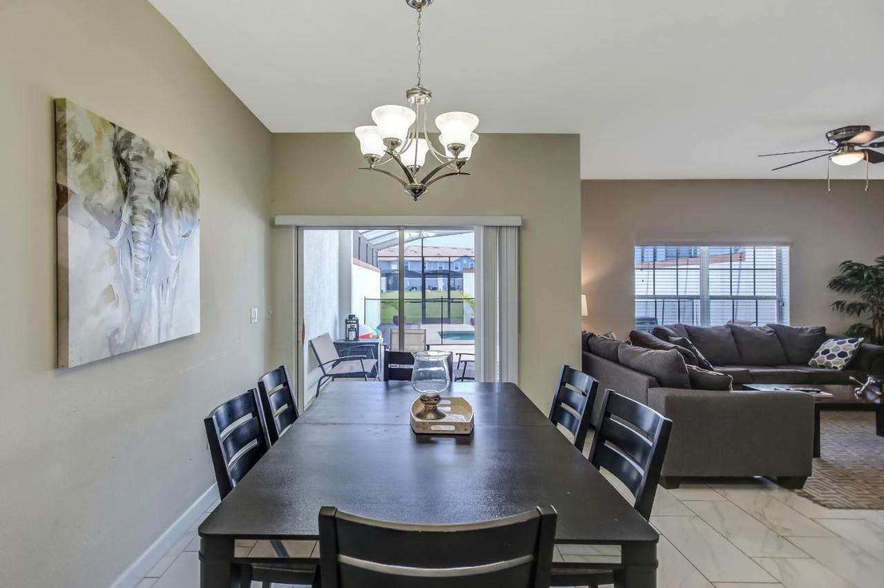 C - New 4 Bedroom Home - 5 Miles To Disney - Free Water Park - Private Pool Kissimmee Kültér fotó